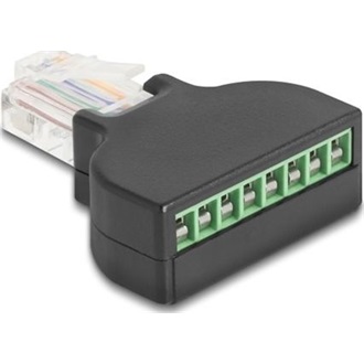 Delock RJ45 apa   sorkapocs csavarhúzóval Cat.5e