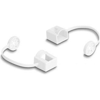 Delock RJ45 apához portakaró rácsatoló fedéllel 50 db. színes szett