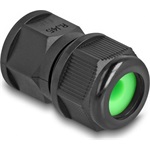 Delock RJ45 átfűzős coupler/toldó IP67 kapcsolattal, por- és vízhatlan, fekete