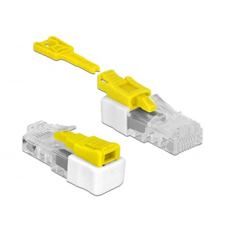 Delock RJ45 csatlakozó zár 5 darabos készlet