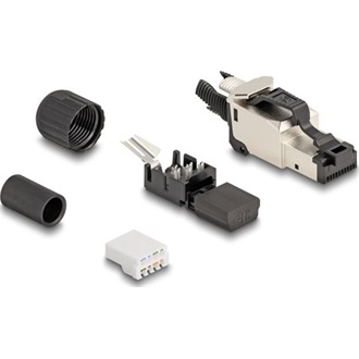 Delock RJ45 dugaszoló szerelvény Cat.6A