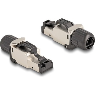 Delock RJ45 dugaszoló szerelvény Cat.6A