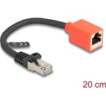 Delock RJ45 eszköz védő adapter Cat.6A S/FTP 20 cm (Elszakadás gátló adapter)