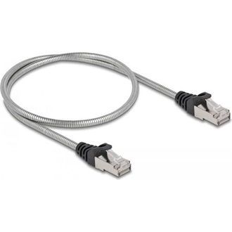 Delock RJ45 CAT6A U/FTP -> RJ45 CAT6A U/FTP M/M adatkábel 0.5m fém