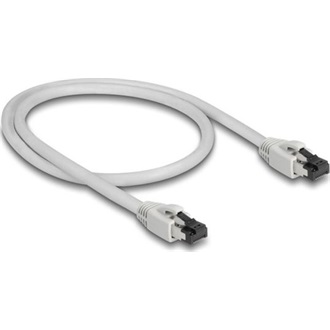 Delock RJ45 hálózati kábel Cat.8.1 S/FTP 0,5 m szürke