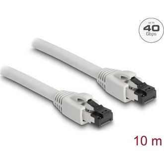 Delock RJ45 hálózati kábel Cat.8.1 S/FTP 10 m szürke