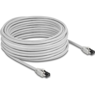 Delock RJ45 hálózati kábel Cat.8.1 S/FTP 15 m szürke