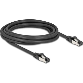 Delock RJ45 hálózati kábel Cat.8.1 S/FTP 3 m fekete