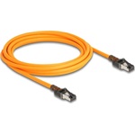 Delock RJ45 CAT6A S/FTP -> RJ45 CAT6A S/FTP M/M adatkábel 3m narancssárga