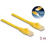 Delock RJ45 CAT6A U/UTP -> RJ45 CAT6A U/UTP M/M adatkábel 3m sárga gyors kereső funkció