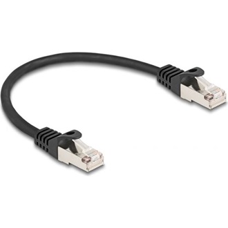 Delock RJ50 S/FTP -> RJ50 S/FTP M/M adatkábel 0.25m fekete