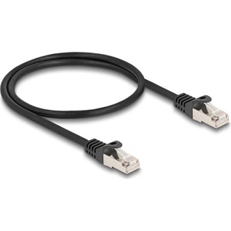 Delock RJ50 S/FTP -> RJ50 S/FTP M/M adatkábel 0.5m fekete