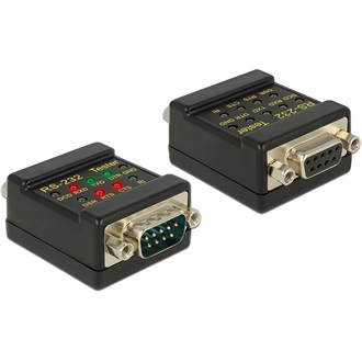 Delock RS-232 Teszter DB9 kimenet > DB9 bemenet