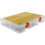 Delock Rekeszes beszerelési készlet M2.5, M3, M4, M5 és hatszögű M6, 362 db.-os