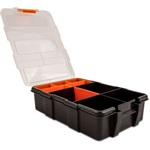 Delock Rendező doboz 11 egységgel, 220 x 155 x 60 mm méretben, narancs és fekete