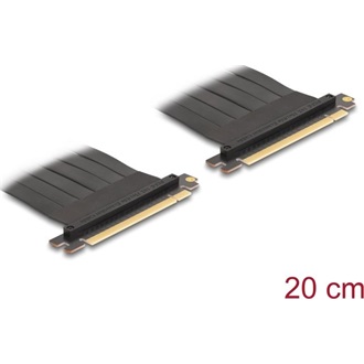 Delock Riser kártya PCI Express 3.0 x16 apa x16 apa, 20 cm-es kábellel