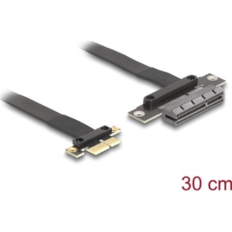 Delock Riser kártya PCI Express 3.0 x1 x1-es apa x4-es bővítőhelyre, 30 cm-es kábellel