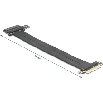 Delock Riser kártya PCI Express 3.0 x4 apa U.2 SFF-8639 SSD slot, kábel 30 cm