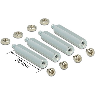 Delock rögzítőkészlet Raspberry Pi-hez 30mm 4db