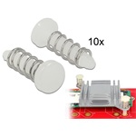 Delock Rúgós, hutoborda rögzíto szegecs 10 darabos készlet fehér