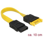 Delock SATA 3 M/F adatkábel hosszabbító 0.1m sárga