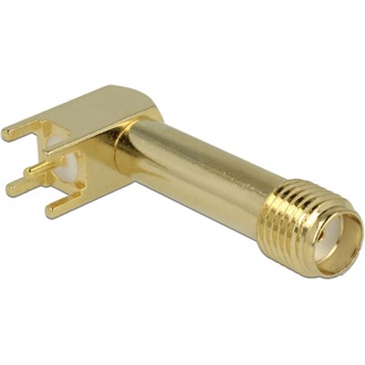 Delock SMA jack 90° PCB