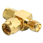 Delock SMA T csatlakozó plug/plug/jack