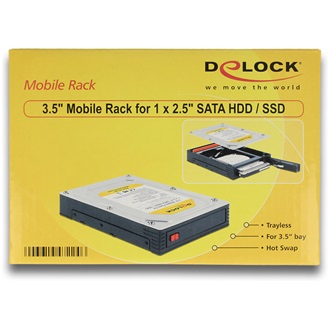 Delock SSD/HDD 2.5" SATA beépítő keret