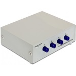 Delock 4 portos serial RS-232 switch manuális