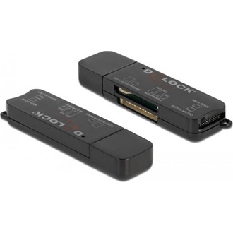 Delock SuperSpeed USB kártyaolvasó SD / Micro SD / MS memóriakártyákhoz