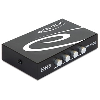 Delock 4 portos USB 2.0 switch manuális