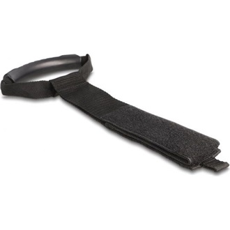 Delock Szállító pánt tépőzáras rögzítővel Hx 560 x Sz 50 mm fekete 2 db.