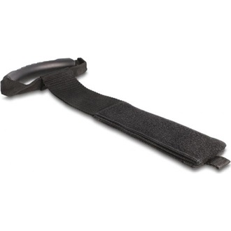 Delock Szállító pánt tépőzáras rögzítővel Hx 710 x Sz 50 mm fekete 2 db.