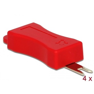 Delock Szerszám az RJ45 biztonsági klipszhez, 4 darabos