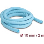 Delock Szőtt önzáródó karmantyú hőállóság egészen 2 m x 10 mm-es, kék