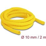 Delock Szőtt önzáródó karmantyú hőállóság egészen 2 m x 10 mm-es, sárga