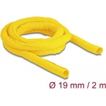 Delock Szőtt önzáródó karmantyú hőállóság egészen 2 m x 19 mm-es, sárga