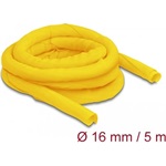 Delock Szőtt önzáródó karmantyú hőállóság egészen 5 m x 16 mm-es, sárga