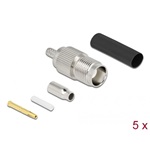 Delock TNC Buchse RG-174 / RG-316 krimpelésére illeszkedő süllyesztő csővel