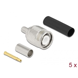 Delock TNC apa LMR 200 krimpelésére illeszkedő süllyesztő csővel