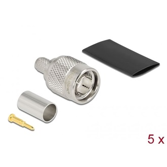 Delock TNC apa RG59 krimpelésére illeszkedő süllyesztő csővel