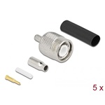 Delock TNC apa RG-174 / RG-316 krimpelésére illeszkedő süllyesztő csővel