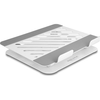 Delock Tablet és Laptop állványtartó állítható, alumínium - 360 -ban forgatható