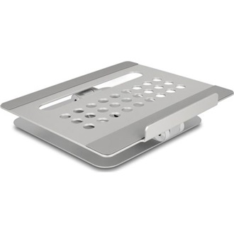 Delock Tablet és laptop állvány beépített dokkoló állomással 4K - HDMI / Kártyaolvasó / Hub / PD 3.0 90 W - 360  forgath