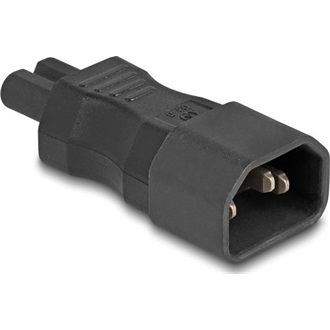 Delock Tápadapter IEC 60320 - C14 - C7, apa / anya, 2,5 A, egyenes