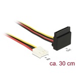 Delock Floppy Power -> SATA Power 15pin F/F tápkábel 0.3m