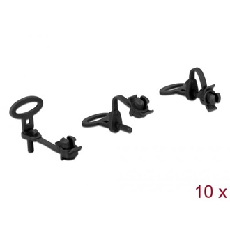 Delock Távolságtartó PCB-hez, fekete 10 db