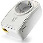 Delock Telefon csavart kábel RJ11 apa - RJ45 anya fekete színű 1 m