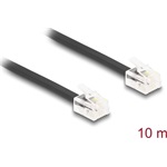 Delock RJ11 -> RJ11 M/M adatkábel 10m fekete