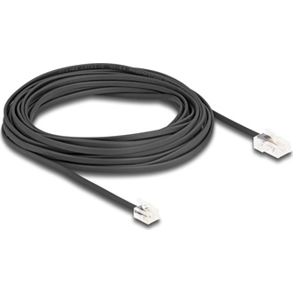 Delock RJ45 -> RJ11 M/M adatkábel 10m fekete